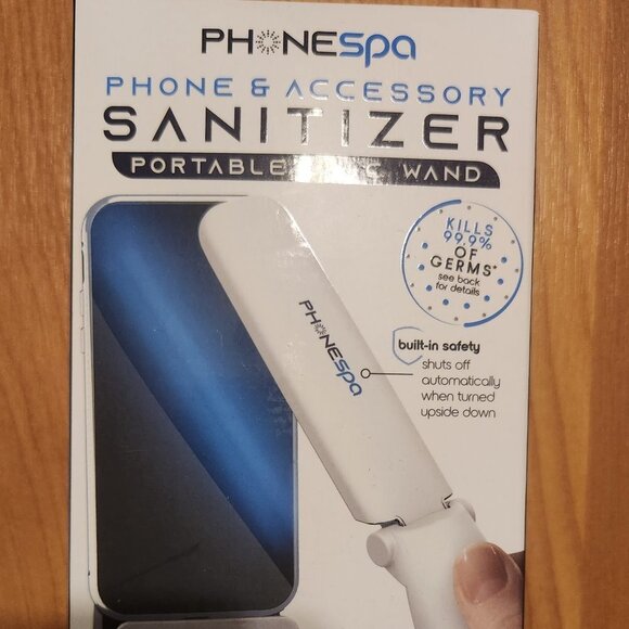 New In Box Phonespa Phone Sanitizer Portable UV-C Wand - Picture 2 of 5